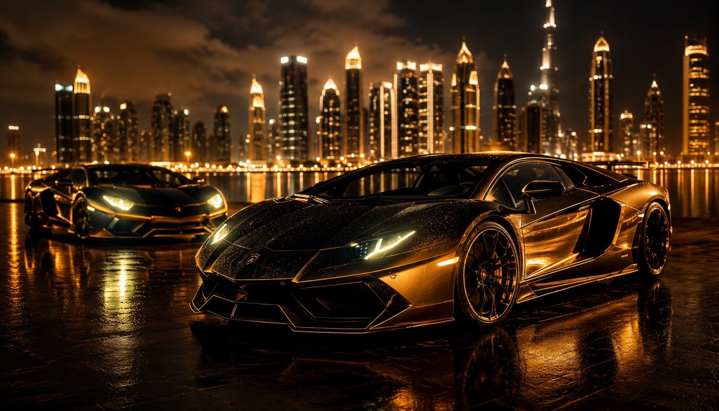 Luxury car rental lead-gen creative